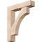 Ekena Millwork Westlake Block Smooth Bracket w/ Offset Brace, Douglas Fir, 7 1/2"W x 34"D x 40"H BKT0806X34X40WTL05SDF - alternate 1